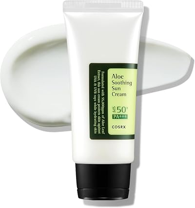 COSRX Aloe Soothing Sun Cream SPF50+ PA+++ Daily Hydrating Sunscreen