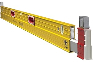 Stabila 35712 Extendable (7 to 12 foot) Plate to Plate Level, Yellow