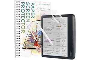 BELLEMOND | 2 Set | Made in Japan Kent Paper Matte Screen Protector for Kobo Libra Colour 7” (2024) & Kobo Libra 2 (2021) | N