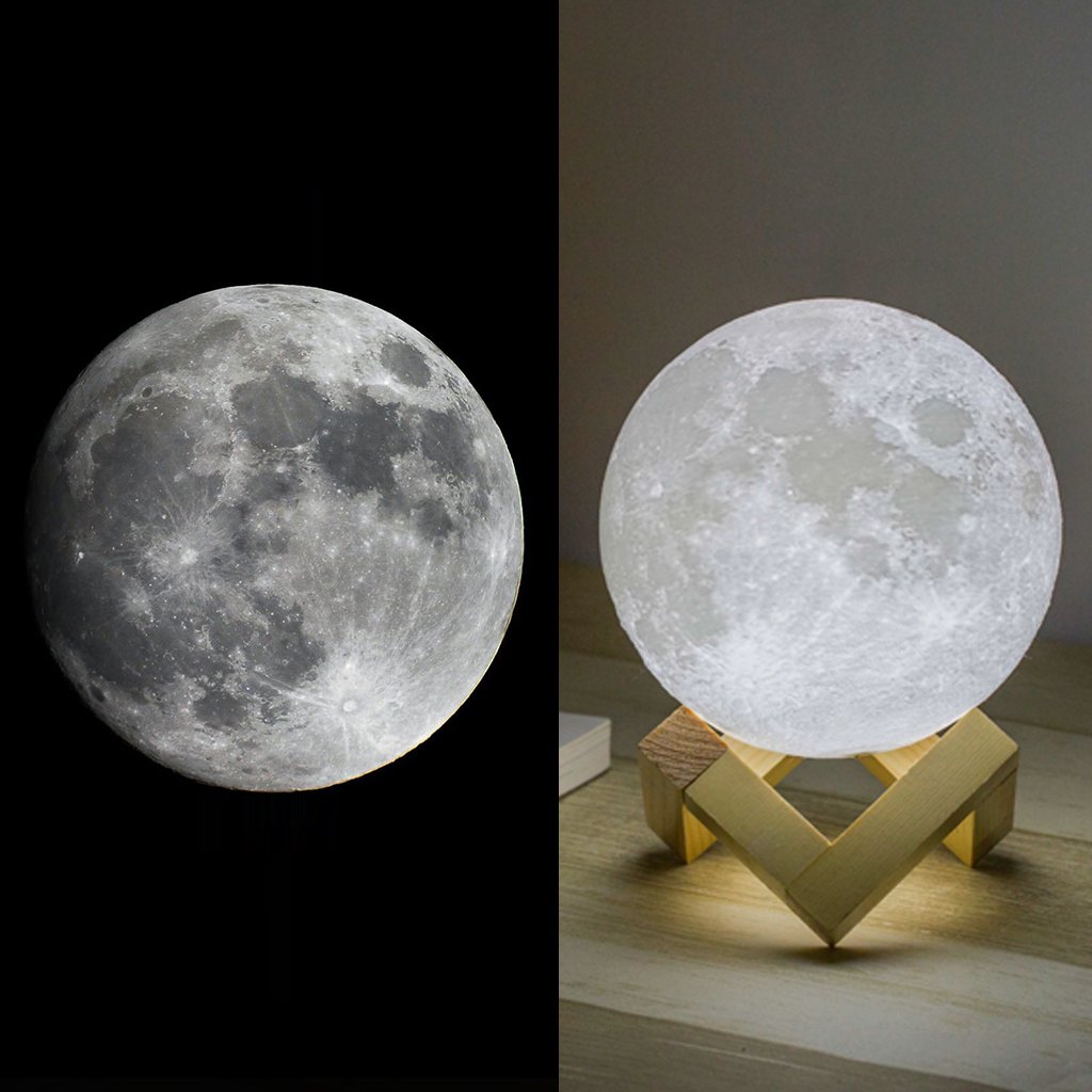 Mydethun Moon Lamp Moon Light Night Light For Kids Gift For Women USB Charging