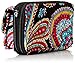 Vera Bradley Women's Cotton All in One Crossbody Purse for Iphone 6+, Parisian Paisley, One Size