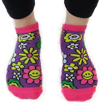 socks with smiley face on ankle