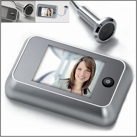 Intersteel Digital Door Spy, with extra large 8.9 cm display and door