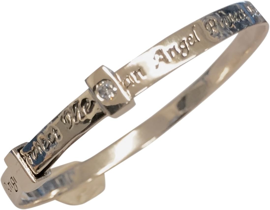 Sterling Silver Birthstone Baby Bangle - June - Branded Gift Box