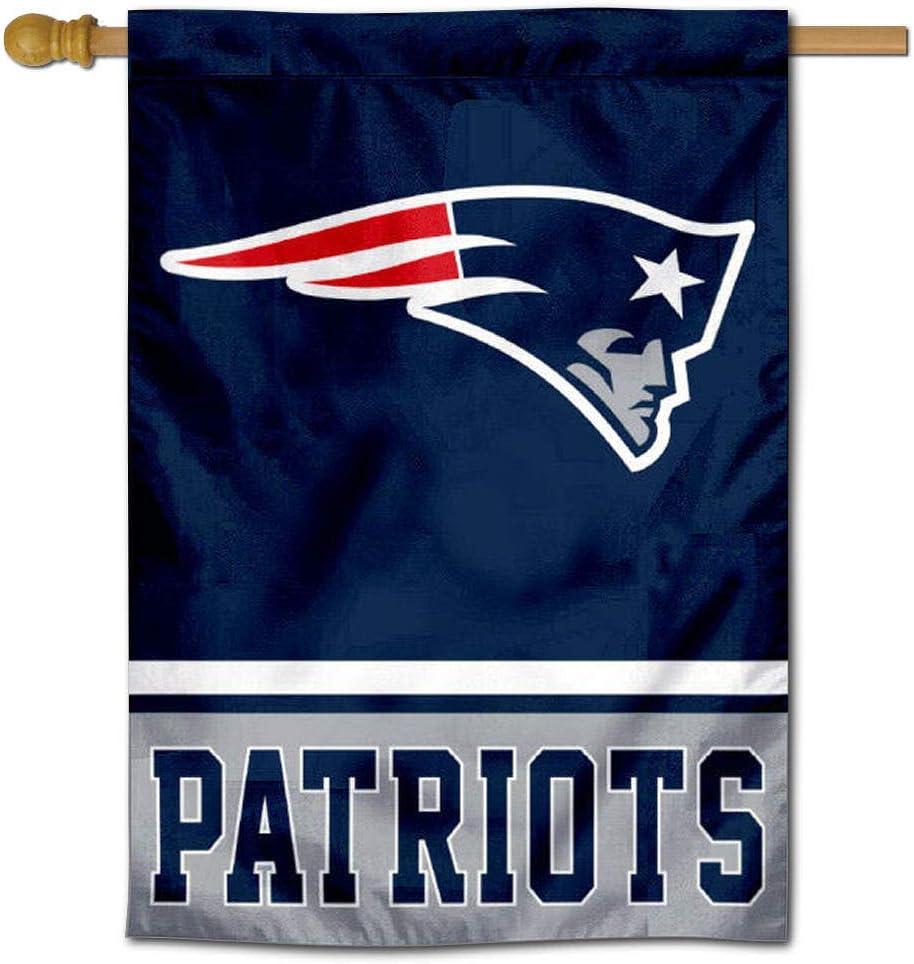 WinCraft New England Patriots Two Sided House Flag