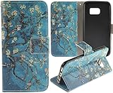 Juzi S7 Case, Galaxy S7 Case, Wallet Purse Type PU Leather Samsung Galaxy S7 Case with Cellphone Holder Credit Card Slots Flip Cover