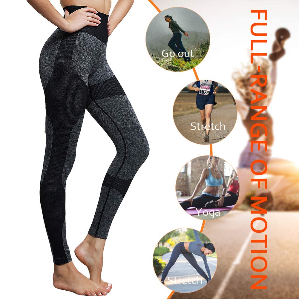 Lover-Beauty Leggings Fitness Donna Allenamento Opaco Vita Alta Yoga  Palestra Leggins Sportivi Pantaloni Calzamaglie e leggings sportivi Donna  outlookplanningdevelopment.com.au