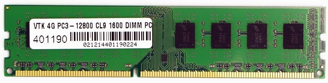 VisionTek Products 4GB DDR3 1600 MHz CL9 DIMM, Desktop Memory - 900383