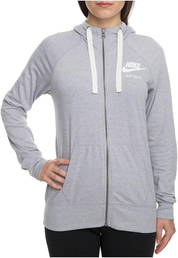 Amazon Co Jp Nike レディース スポーツウェア ジム ビンテージ フルジップパーカー Nike 服 ファッション小物