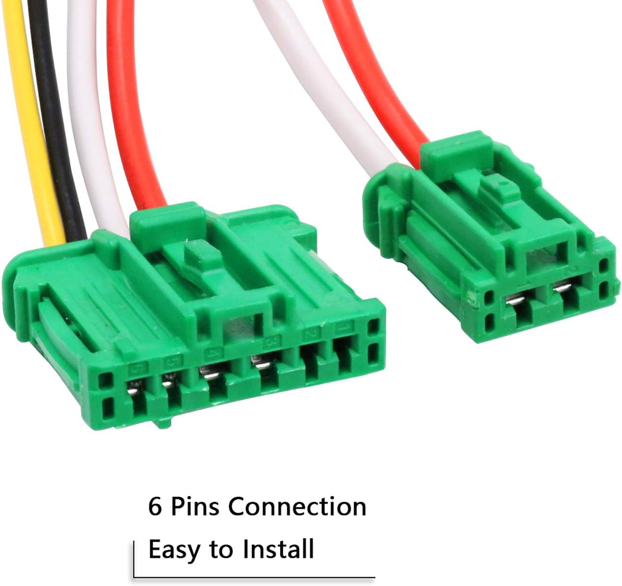 YAOPEI 2 x wiring harness for heating blower motor fan resistor 6441.L2, 3 - Image 3
