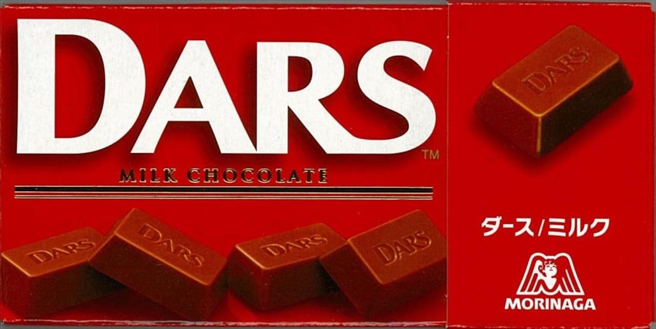 Morinaga DARS Milk Chocolate 42g Japan Snack Dagashi