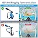 Wonice Snorkel Mask Full Face for Adults and Kids,Dry Top System Safe Breathing,180°Panoramic View Anti-Fog Anti-Leak,with Camera Mount Snorkeling & Swimming Mask