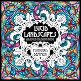 Lucid Landscapes: An Adult Coloring Book by Maynard Demmon