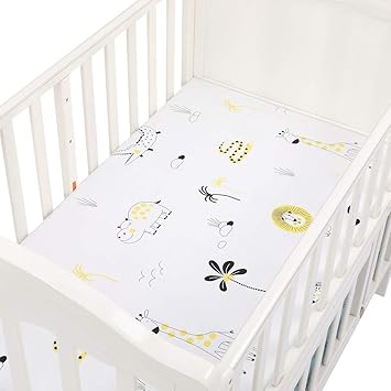 printed crib sheets