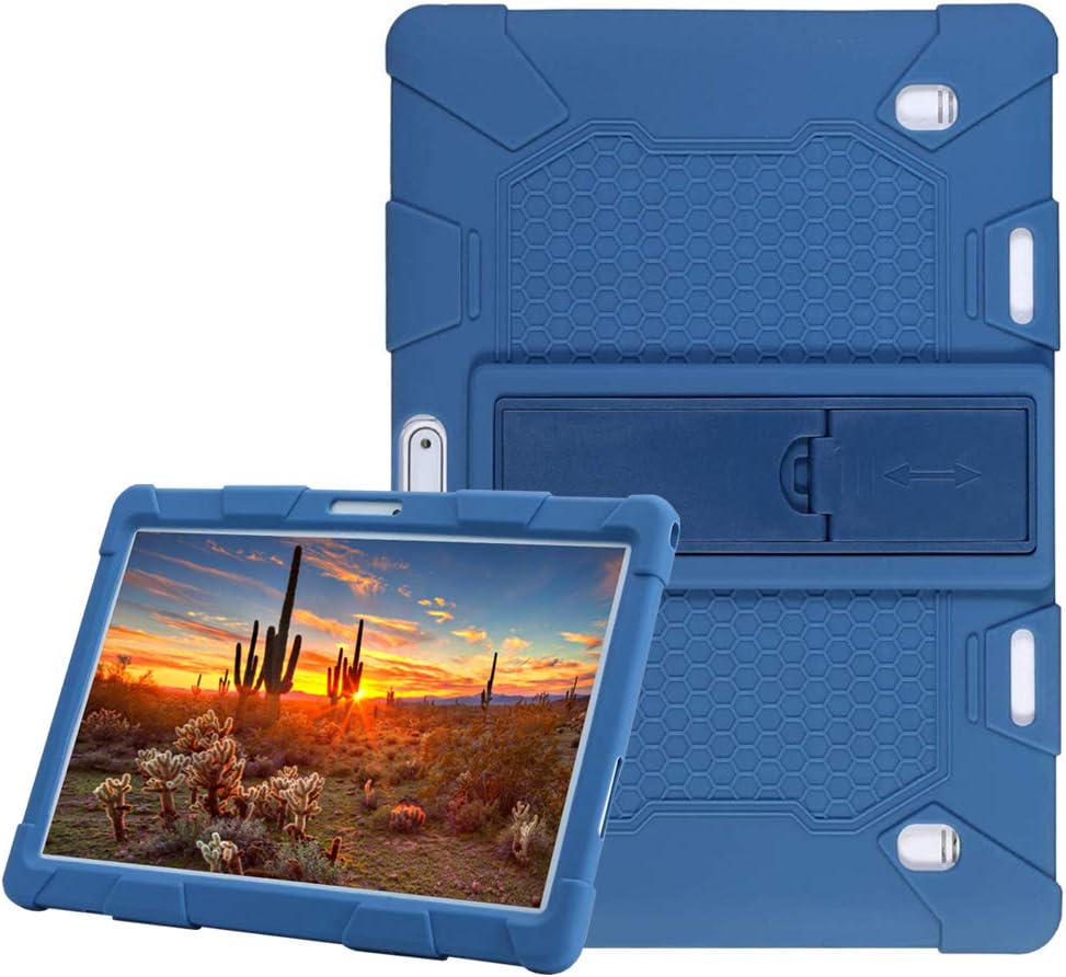 AKNICI 10.1 Inch Stand Silicone Case for Tablet Dragon Touch K10/M8 M10 Q10 Q10+ K5 K6 S10/MAIJEEP/Qimaoo K4 K6 Q10/TYD-107/TYD-108/HANWEIER/TAOERA/ibowin/Broken- jom/LNBEI/CHAOHENG