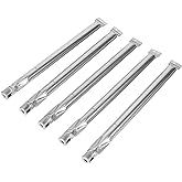 17" Universal Grill Burners for Members Mark GR2039201-MM-00 ect Gas Grills | Fits Uniflame GBC1059WE-C, Grill Chef BIG-8116, Sams, Bakers And Chefs Replacement Parts, Stainless Steel Tube Burner 5-Pack