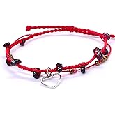 Handmade Braided Crystal Bracelet Lover - Natural Gemstone, Adjustable, Waterproof, Chakra Beaded - Valentine Anniversary Gifts for Women, Girlfriend & Couples from PusSoul