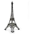 Eiffel Tower Statue, Decorative Metal Paris France Eiffel Tower Model Figurine Replica Stand Holder for Cake Topper Table Decor Gift Party Home Decoration (Bronze, 15inch)