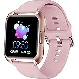 Smart Watch for Women, MAXTOP Smartwatch for Android and iOS Phones, 1.4'' Full Touch Screen Activity Tracker Heart Rate Bloo