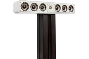 Polk Signature Elite ES35 Slim Center Channel Speaker - Hi-Res Audio Certified, Dolby Atmos & DTS:X Compatible, 1" Tweeter & 