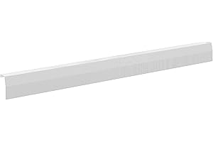 Baseboarders Premium Series 7 ft Galvanized Steel Slip-On Baseboard Heater Cover Replacement, White | Easy Installation for Hydronic (Water) Home Heating Systems