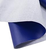A-Express Grained Faux Leather Textile Waterproof Upholstery Royal Blue 15x15cm view 4