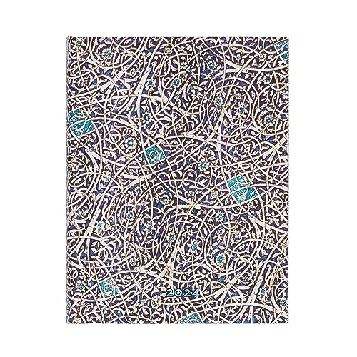 Paperblanks Granada Turquoise 12 Month Calendar 2024 Vertical Ultra (180 × 230 mm)
