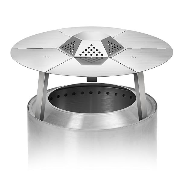 AGEDNE FIRE PIT HEAT DEFLECTOR FOR SOLO STOVE...