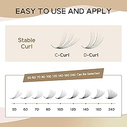 Premade Fans Eyelash Extensions 600 Fans 10D
