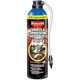 BioAdvanced Termite &amp; Carpenter Bee Killer Plus Foam - 18 oz Can | Expanding Foam Termite Killer for Wood-Infesting Pests