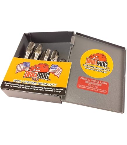 Drill Hog 29-teiliges Kobalt-Bohrer-Set – M42+ Stahl | Größen Von 1/16" Bis 1/2" | Für Edelstahl, Stahl, Harte Metalle