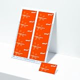 Avery L4727-20 Printable Name Badge Inserts 90x54 mm Pack 200 White view 3