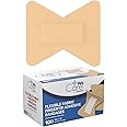 Dynarex Fabric Adhesive Bandages - Sterile & Flexible Fabric Bandages for Wounds - Non-Stick Pads - Individually-Wrapped First Aid Supplies - No Latex - 1-3/4x2", 1 Box of 100