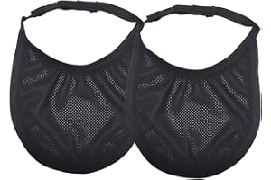 DANVIRTUOUS 2PCS Tracheostomy Neck Stoma Cover,Breathable Laryngectomy Cover for Tracheotomy Care,Tracheal Care Supplies-Adjustable Trachea Protector Trach Supplies Kit with Adjustable Shields Men Women UnisexUse