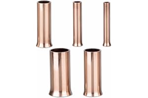 ARSTBETY Longer Upgraded Pine Needle Basket Making Guide Coiling Tool, Copper Pine Needle Gauge Guide for Basket Making Weaving