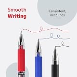 uni-ball Signo Gel Grip 0.7mm Black Ink 3pc Pen Set view 5