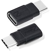 Cellularize USB C Extender Adapter (2 Pack) 40Gbps 240W Cable Extension Type-C Low Profile Male to Female Thunderbolt QC &amp; Data Transfer for USB-C Devices