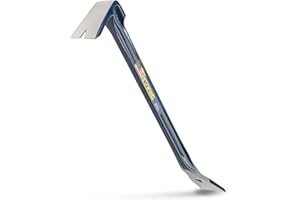 ESTWING Nail Puller - 18" I-Beam Pry Bar with Extreme Leverage Design & Forged Steel Construction - PB-18