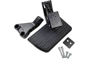 LLNSEAUTO 75306-01A Retractable Rear Bed Step Folding Truck Step Bumper Tailgate Step | Fit for Dodge Ram 1500 2500 3500 Classic 2009-2018 (Excludes Dual Exhaust & EcoDiesel Models) | OE# 75306-01A, 7530601A