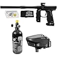 Maddog Empire Mini GS Electronic Full Auto Paintball Gun Marker w/ 48/3000 HPA Paintball Tank & Empire Halo Too Electronic Paintball Loader Starter Package