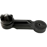 EDSRDPLT #3001 Extension Arm, 4"/8" Extender for Rod Holders &amp; Accessories | Double-Ended Extender with Hardware, Compatible with YakAttack, Scotty for Kayak and Boat Accessories