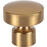 Atlas Homewares Lennox Knob 1 1/4 Inch Warm Brass
