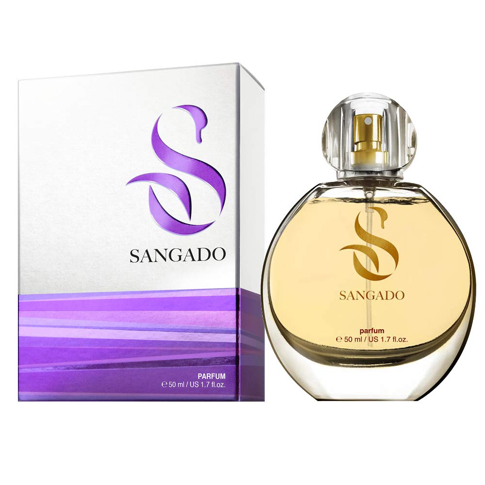 SANGADO Lady Divine Perfume for Women, 8-10 hours long-Lasting, Luxury smelling, Oriental Vanilla, Fine French Essences, Extra-Concentrated (Parfum), Seductive, 50 ml Spray