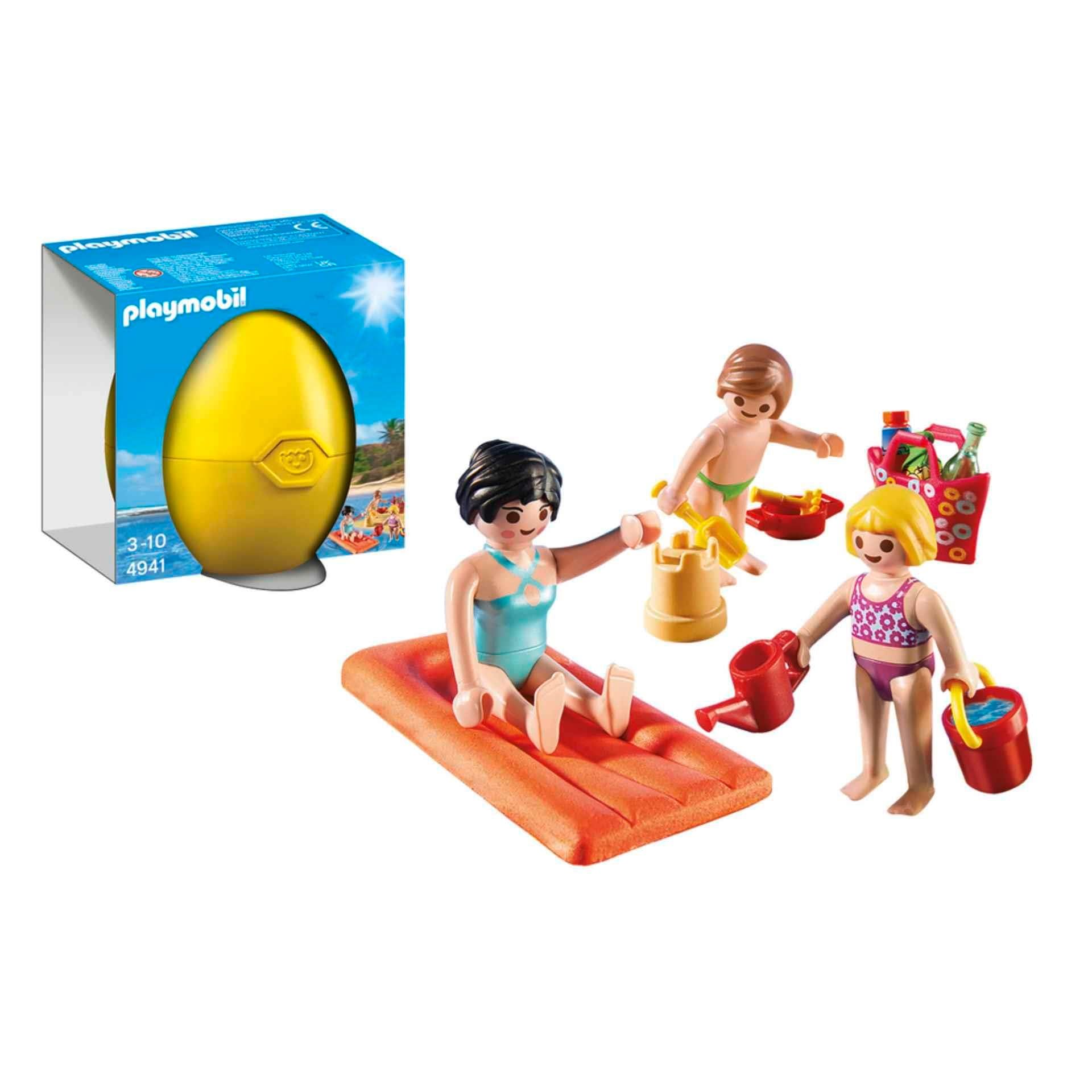 Playmobil Summer Fun at The Beach Gift Egg Playset