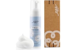 RPE Life Soothing Foaming Feminine Wash for Women Ph Balance - Gentle Plant-Based Body Wash for Sensitive Skin - Vaginal Reduces Odor - Paraben & Dioxide Free, Unscented, 6.76 Fl.Oz, Pack of 1