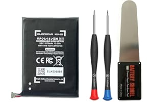 ElecGear 1 x Replacement Battery for Nintendo Switch Lite Console, HDH-003 Internal Rechargeable Li-ion Battery for Switch Lite HDH-001, 3.8V 3570mAh 13.6Wh with Repair Tool Kit
