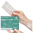 NUTRI-PATCH Energy B12 &Complex Topical Patch,Infused with B1,B2,B3,B12,B9,Biotin,and Other Wellness Ingredients.Designed to give You a Boost (30/Pack).