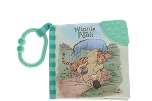 KIDS PREFERRED Winnie The Pooh Soft Book with On The Go Clip, 5 Inches