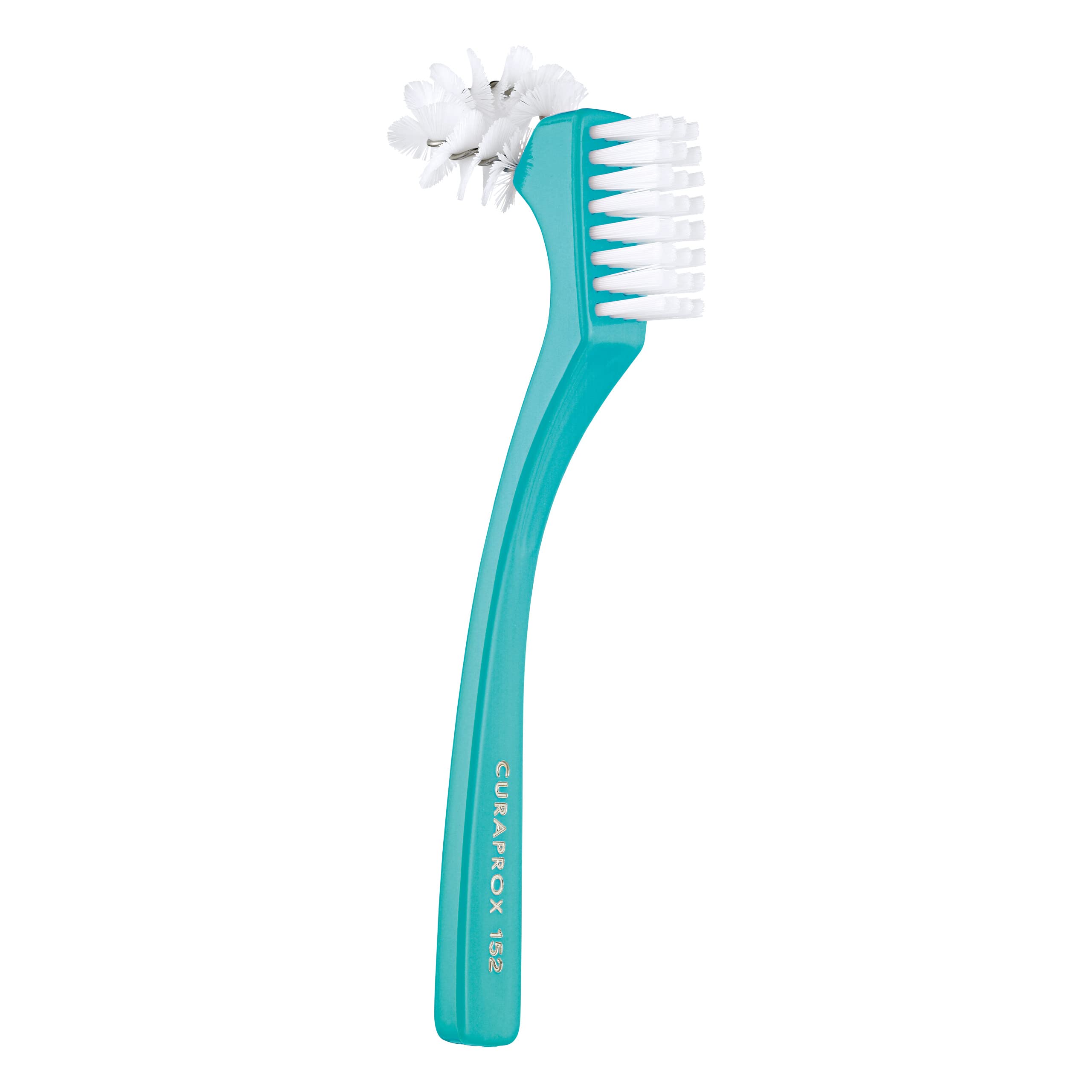 Curaprox BDC 152 Cleaning Brush for dentures and Braces, Mint