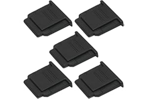 VKO Hot Shoe Cover, Hot Shoe Cap, Hot Shoe Protector Compatible with Sony A6100 A6600 A7III A6500 A6400 A6300 A6000 A77II A7II A7RII A7RIII A7RIV A7SII A99II RX10II RX100II Replaces FA-SHC1M(5-Pack)